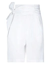 Mauro Grifoni Grifoni Woman Shorts & Bermuda Shorts White Size 4 Cotton