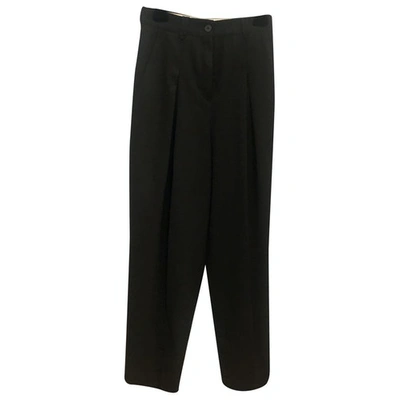 Pre-owned Mcq By Alexander Mcqueen Large Pants In Black