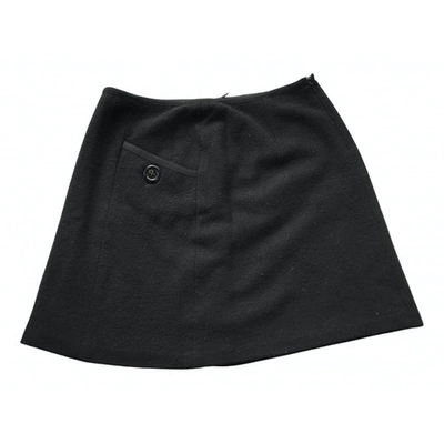 Pre-owned Marella Black Wool Skirt