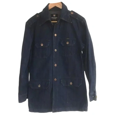 Pre-owned Wrangler Jacket In Blue