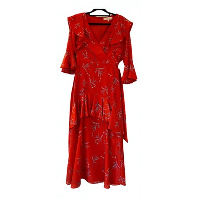 Pre-owned Borgo De Nor Maxi Dress In Red