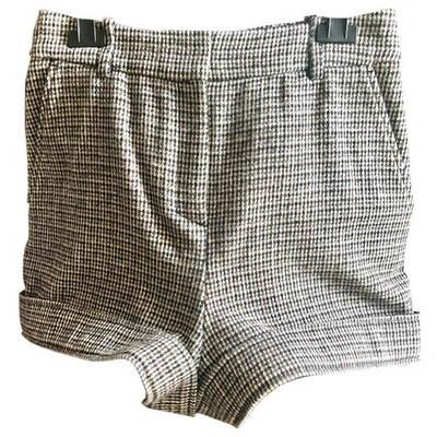Pre-owned Maje Multicolour Tweed Shorts Fall Winter 2019