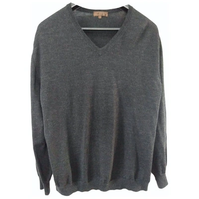 Pre-owned Loewe Anthracite Wool Knitwear & Sweatshirts