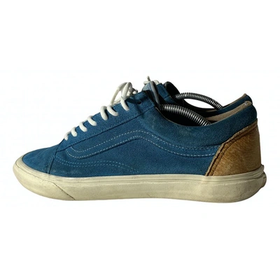 Pre-owned Vans Low Trainers In Blue