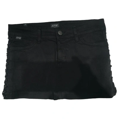 Pre-owned Citizens Of Humanity Mini Skirt In Black