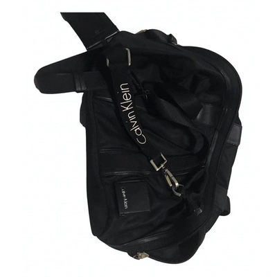 Pre-owned Calvin Klein Black Handbag