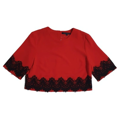 Pre-owned French Connection Red Polyester Top
