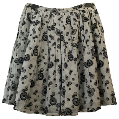 Pre-owned Miu Miu Mid-length Skirt In Multicolour