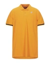 K-way Polo Shirts In Apricot