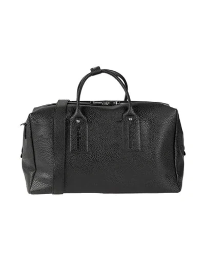 Baldinini Travel Duffel Bags In Black
