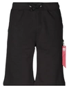 Alpha Industries Bermudas In Black