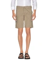Woolrich Stretch-cotton Chino Shorts In Brown