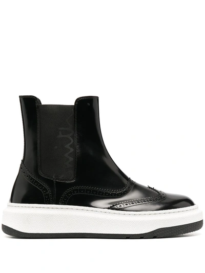 Paul Smith Lambeth Ankle Boots In Black