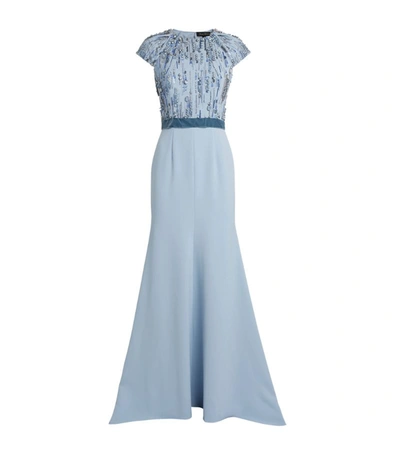 Jenny Packham Belted Kasia Gown