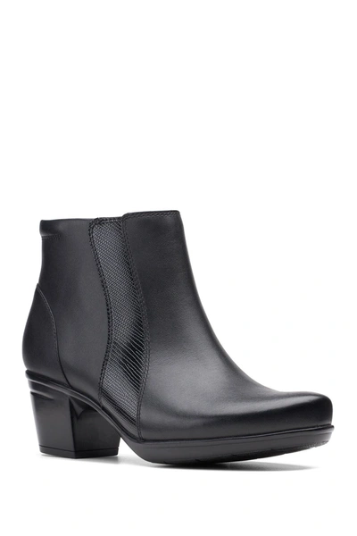 Clarks Emslie Newport Boot In Black