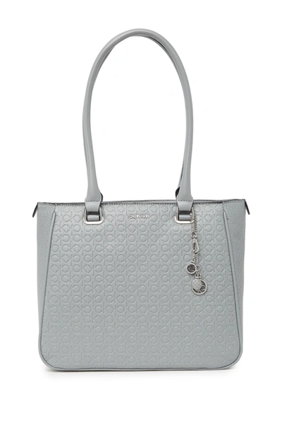 Calvin Klein Marybelle Tote In Grigio