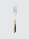 Vietri Aladdin Brilliant Serving Fork In Beigekhaki