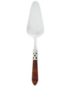 Vietri Aladdin Brilliant Pastry Server In Med Brown