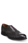 Allen Edmonds Strand Weave Toe Oxford In Burnished Olive