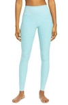 Alo Yoga High Waist Lounge Leggings In Blue Quartz Heather