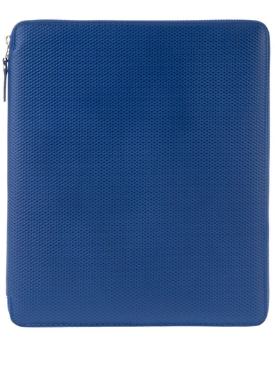 Comme Des Garçons 'luxury' Ipad Case In Blue