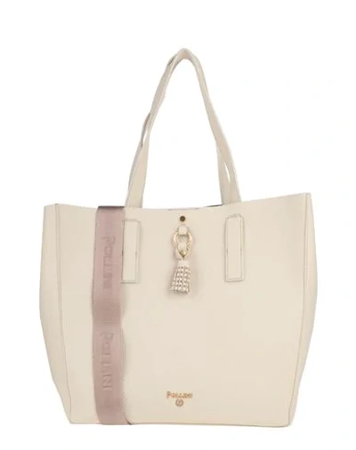 Pollini Handbags In Ivory