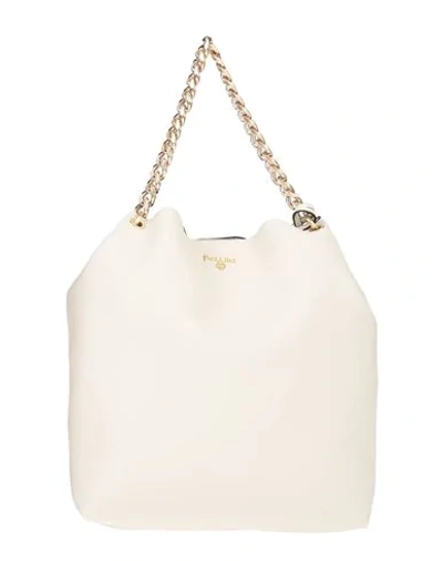 Pollini Handbags In Ivory