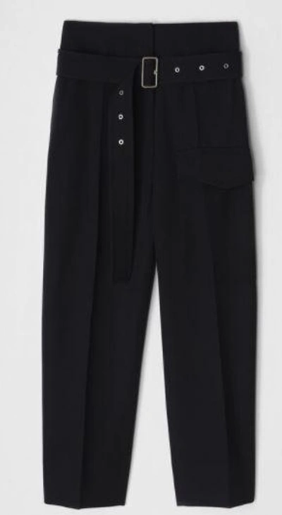 Jil Sander Trousers In Midnight