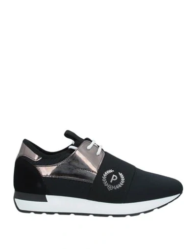 Pollini Sneakers In Black