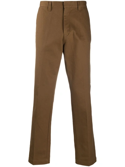 Carhartt Straight-leg Trousers In Brown