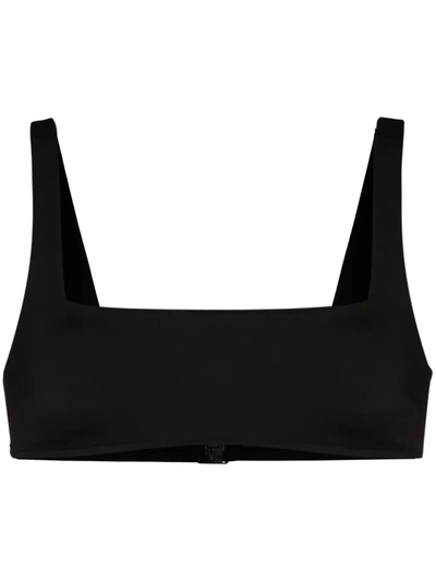 Bondi Born + Net Sustain Winona Underwired Bikini Top In Schwarz