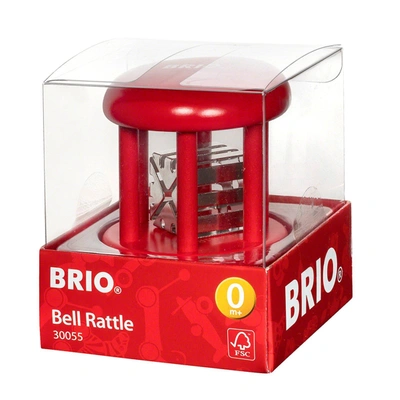 Brió Brio Brio Baby 30055 Bell Rattle In Red