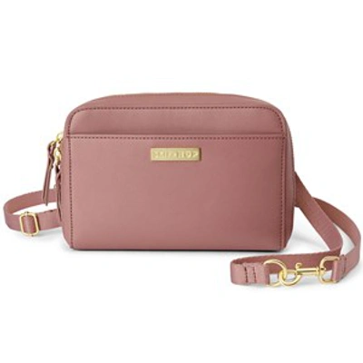 Skip Hop Greenwich Convertible Fanny Pack Dusty Rose In Pink
