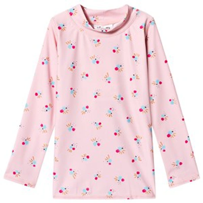 Soft Gallery Babies' Pink Chintz Rose Cockatoo Swim Astin Sun Shirt