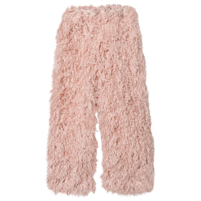 Caroline Bosmans Kids' Frill Pants Pink