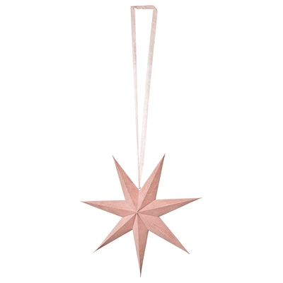 Christmas Kids Pink Velvet  Star