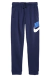 Nike Sportswear Club Fleece Big Kids' (boys') Pants In Navy