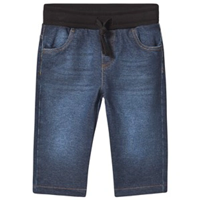 Dolce & Gabbana Babies' Blue Denim Elasticated Waist Jeans