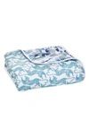 Aden + Anais Tropical Jungle Classic Dream Blanket White