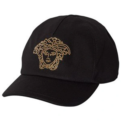 Versace Black Medusa Baseball Cap