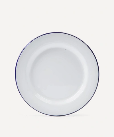 Falcon Enamel Plates Set Of Four In White