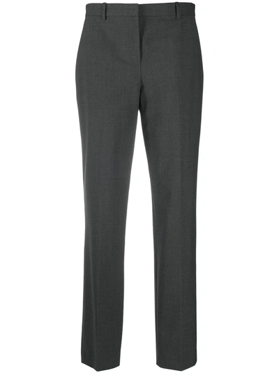 Theory Slim-fit Tailored Trousers In Grey