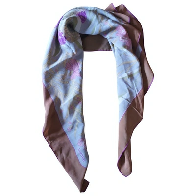 Pre-owned Loewe Silk Neckerchief In Multicolour