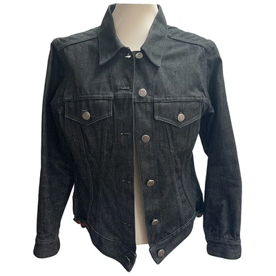 Pre-owned Gucci Black Denim - Jeans Jacket