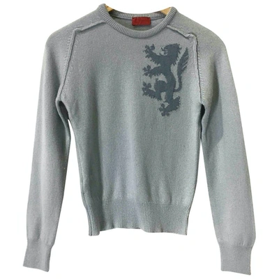 Pre-owned Pringle Of Scotland Wool Sweatshirt In Grey