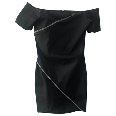 Pre-owned Rta Mini Dress In Black