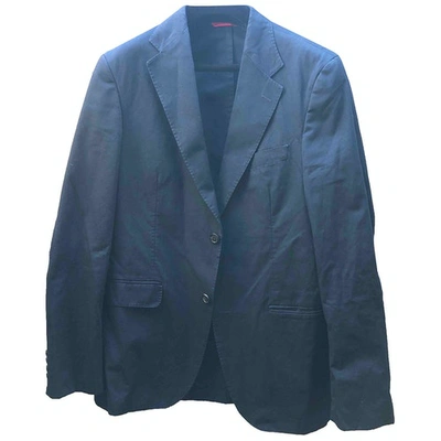 Pre-owned Carolina Herrera Vest In Blue