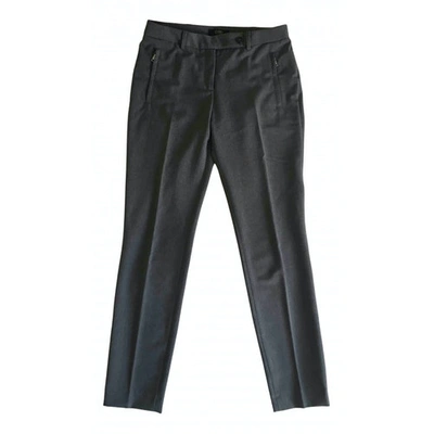 Pre-owned Seventy Wool Trousers In Grey