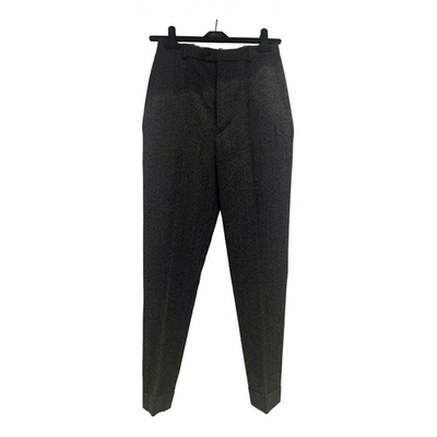 Pre-owned Isabel Marant Grey Wool Trousers