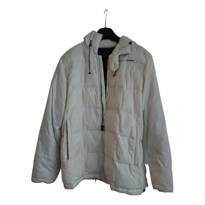 Pre-owned Polo Ralph Lauren Puffer In White